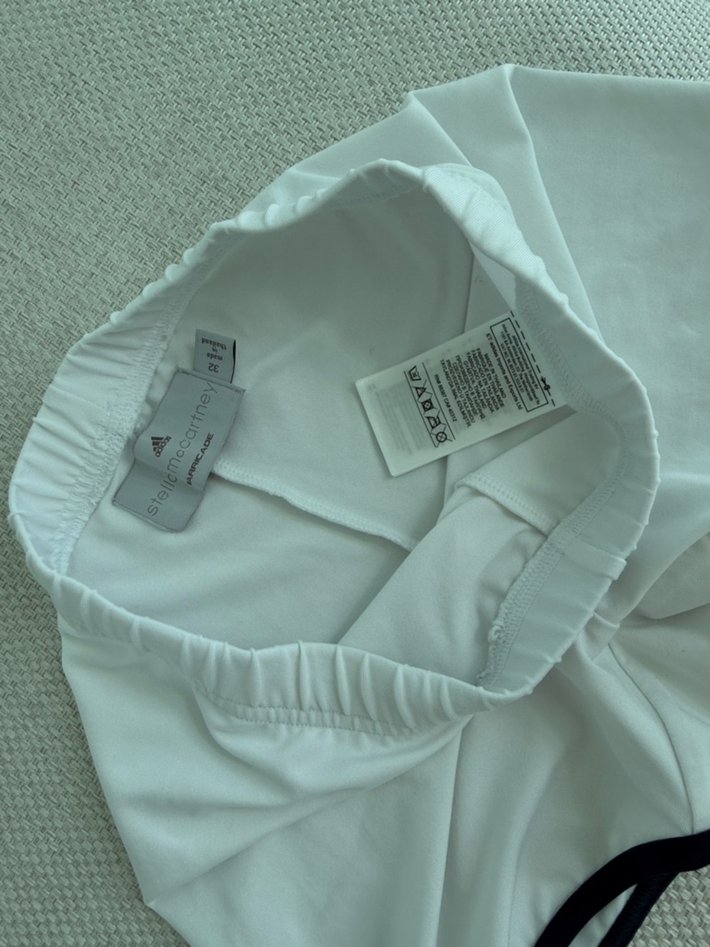 adidas White Laser-Cut Circle dress - Picture 8 of 11